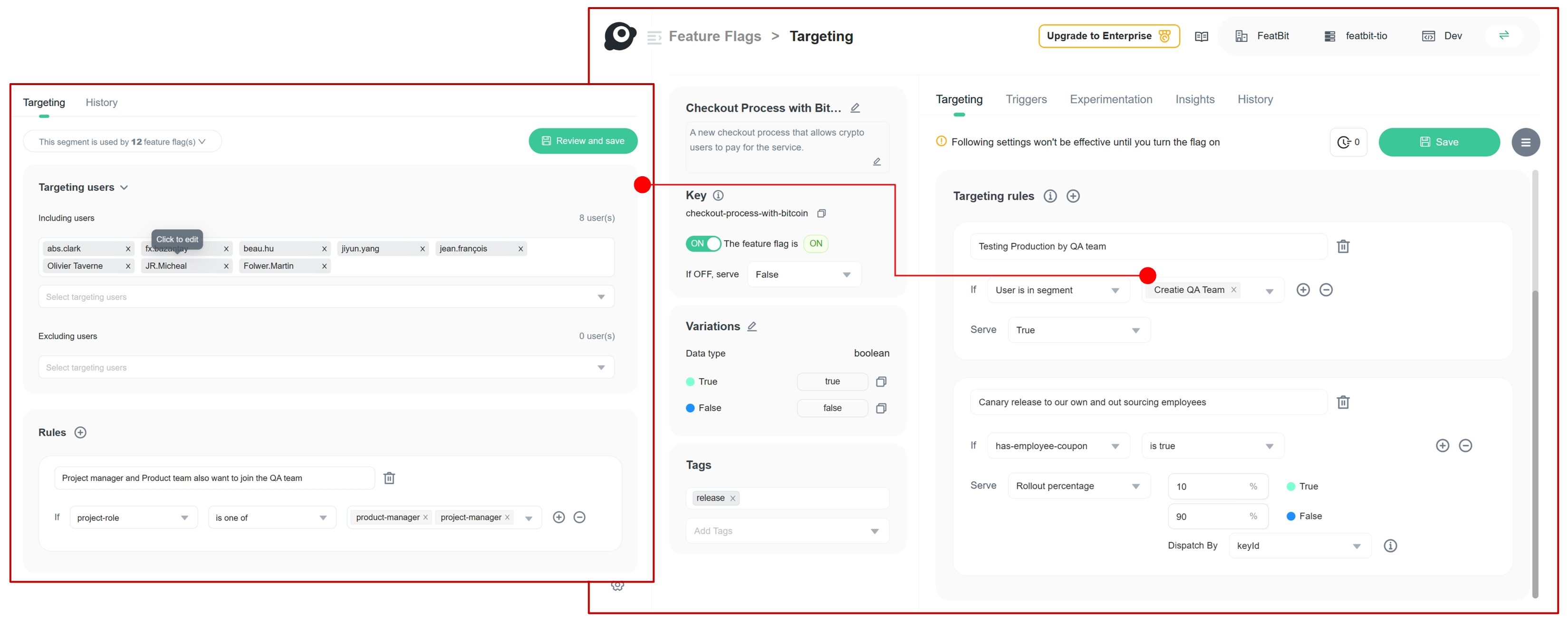 Decouple feature release from code deployment